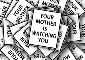 YOUR MOTHER IS WATCHING YOU SYMBOL FOR SLOP