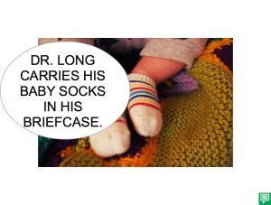 DR. LONG BABY SOCKS BUBBLE