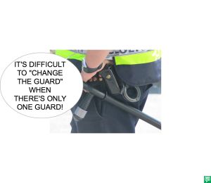 KEITH M. CAGED GUARD