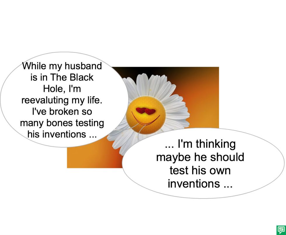 MS. LESSPARTS HIS OWN INVENTIONS