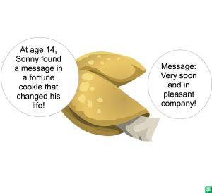 SONNY CECIL FORTUNE COOKIE BUBBLE