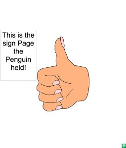 HITCHHIKER'S THUMB SIGN