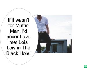 HUGH BIKE MAN MET LOIS LOIS