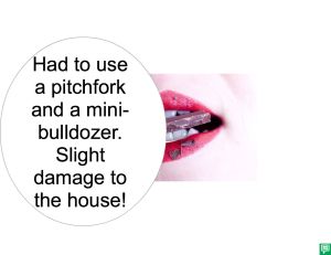 ME-JANE SLIGHT DAMAGE