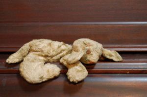 STUFFED DOG WORN OUT