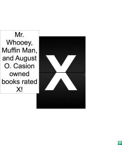 X RATED BOOKS
