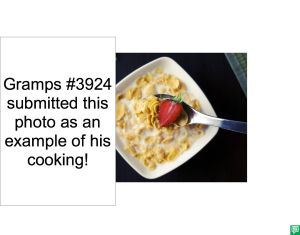 GRAMPS #3924 PHOTO OF CEREAL