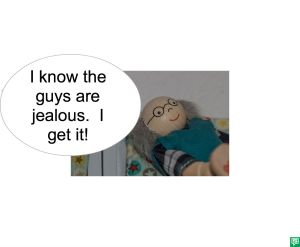 GRAMPS #3924 THE GUYS ARE JEALOUS