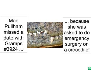 MAE PULLHAM MISSED DATE WITH GRAMPS