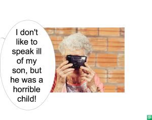 MRS. LONG, HER SON A HORRIBLE CHILD