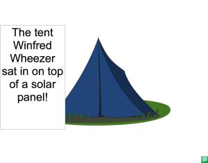 TENT WINFRED WHEEZER USED