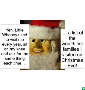 SANTA CLAUS & WHOOEY