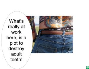 BACK ON TRACK PLOT TEETH