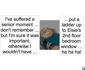 GRAMPS #3924 SENIOR MOMENT