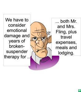 LAWYER #2 BROKEN SUSPENDER THERAPY