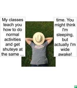 MS. NODOFF LYING DOWN