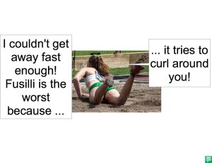 2ND COUSIN ONCE REMOVED FUSILLI