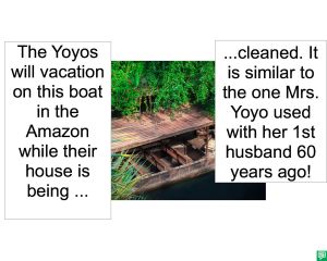 BOAT AMAZON 1ST HUSBAND