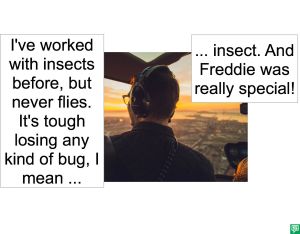 HELICOPTER PILOT LOSING FREDDIE