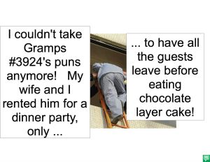 MAN WHO RENTED GRAMPS #3924