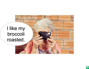 MRS. LONG BROCCOLI ROASTED