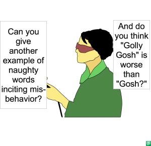 REPORTER LAF GOLLY GOSH