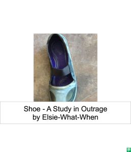 SHOE - STUDY IN OUTRAGE