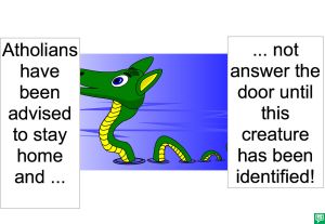 CREATURE NOT IDENTIFIED