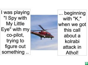 HELICOPTER PILOT KOHLRABI