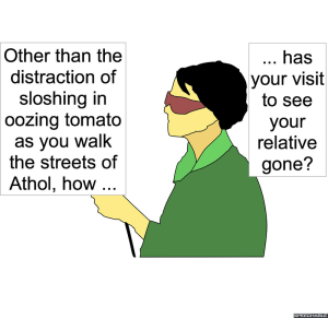 LEAD REPORTER OOZING TOMATO