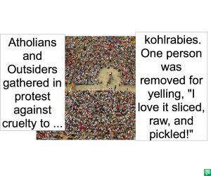 PROTESTERS AGAINT CRUELTY