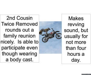 2ND COUSIN TWICE REMOVED REVVING