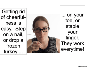 CHEERFULNESS COUNSELOR WORK EVERYTIME