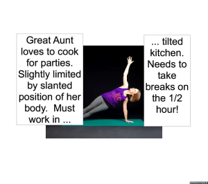 GREAT AUNT TILTED KITCHEN