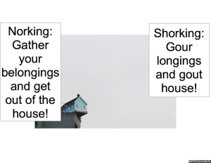 HOUSE ON EDGE OF CLIFF SHORKING