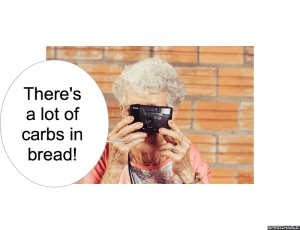 MRS. LONG A LOT OF CARBS IN BREAD