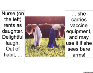 NURSE VACCINE EQUIPMENT