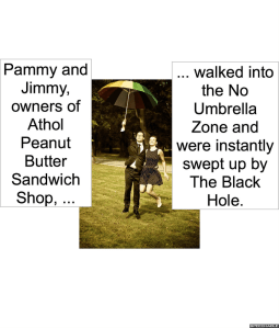 PAMMY AND JIMMY THE BLACK HOLE