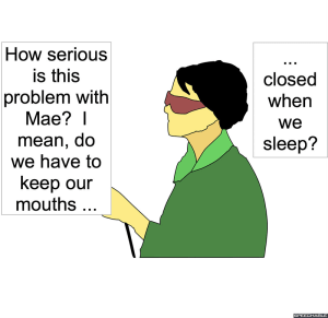 LEAD REPORTER MIOUTHS CLOSED