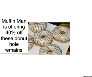 DONUT HOLE REMAINS 40%