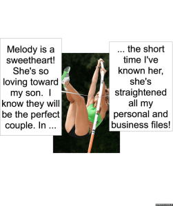 MELODY AGOGO'S FIANCE'S MOTHER