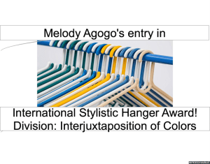 MELODY AGOGO'S HANGER ENTRY