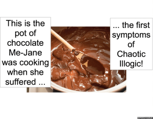 MELTED CHOCOLATE ME-JANE COOKING