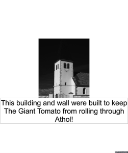 building-and-wall-giant-tomato